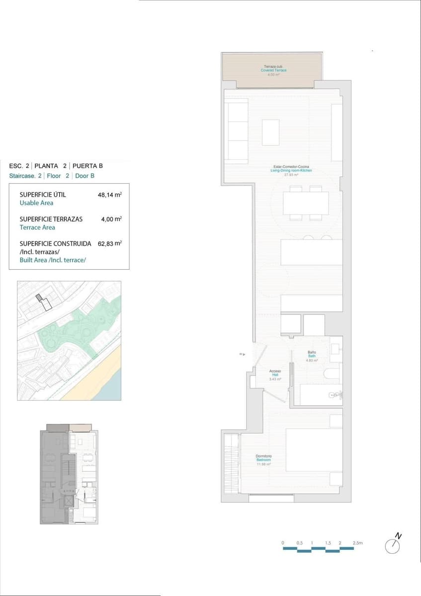 1 slaapkamer Appartement te koop in La Villajoyosa / Vila Joiosa - € 249.000 (Ref: 9801893)