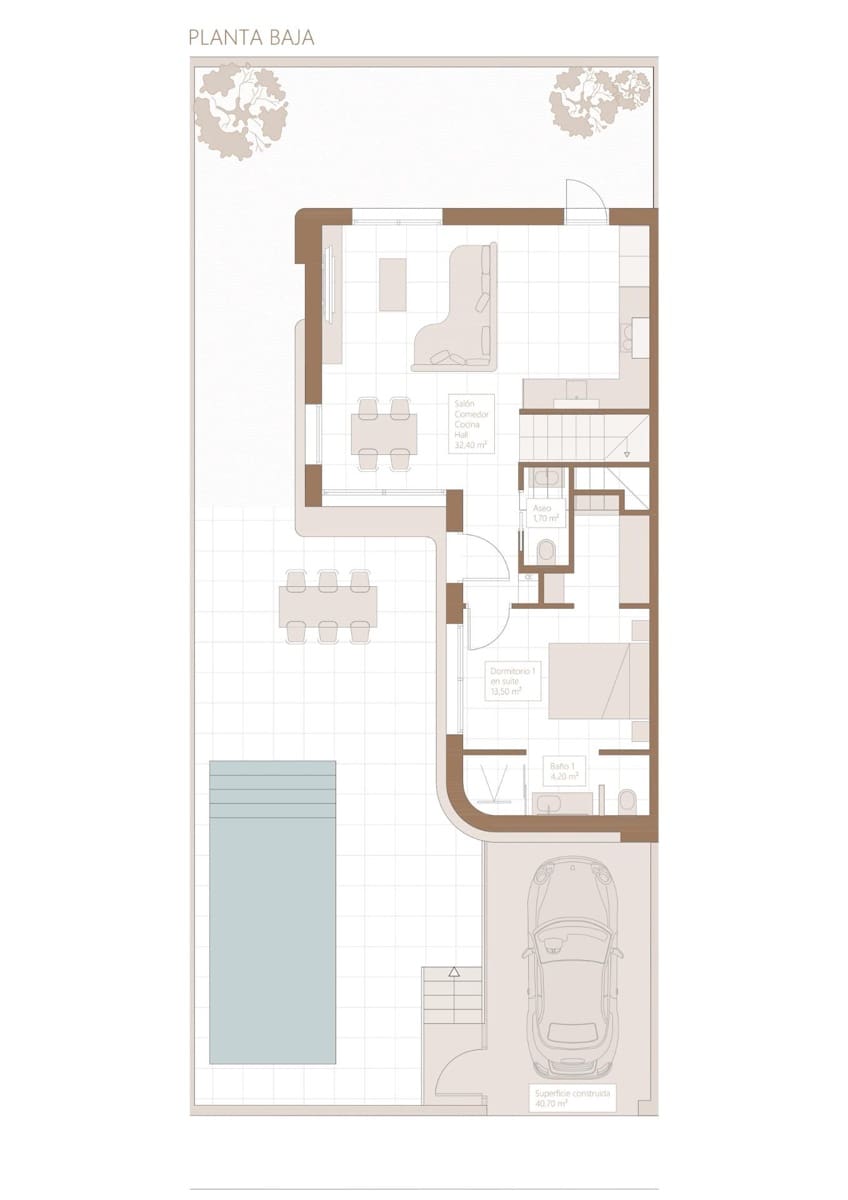 3 Zimmer Villa zu verkaufen in Daya Nueva mit Garage - 399.900 € (Ref: 9802076)