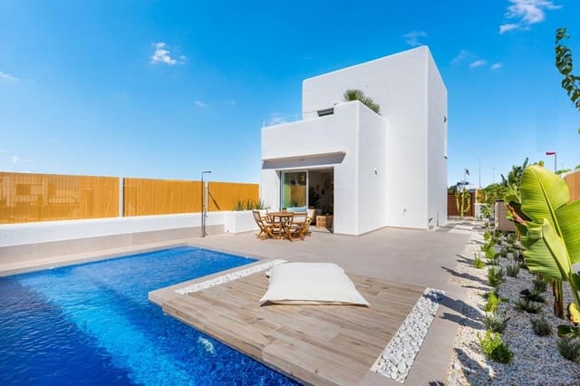 3 sypialnia Willa na sprzedaż w Las Lomas de Rame - Bahía Bella, Los Alcázares z basenem garażem - 449 900 € (Ref: 9810813)