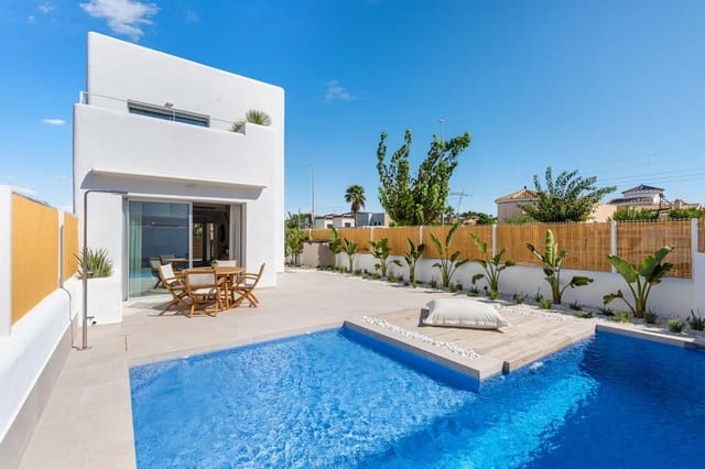3 sypialnia Willa na sprzedaż w Las Lomas de Rame - Bahía Bella, Los Alcázares z basenem garażem - 449 900 € (Ref: 9810813)