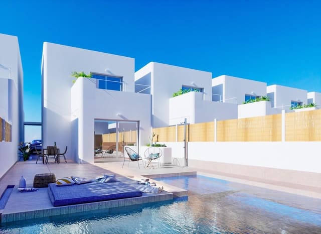 3 sypialnia Willa na sprzedaż w Las Lomas de Rame - Bahía Bella, Los Alcázares z basenem garażem - 449 900 € (Ref: 9810813)