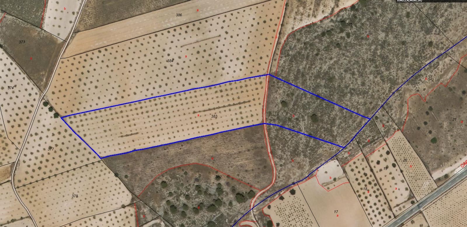 Undeveloped Land for sale in Pinoso - € 34,300 (Ref: 9832726)