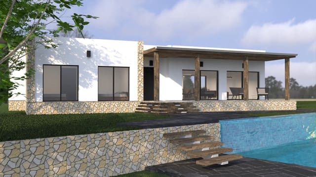 3 Zimmer Villa zu verkaufen in Pinoso mit Pool Garage - 389.000 € (Ref: 9856173)