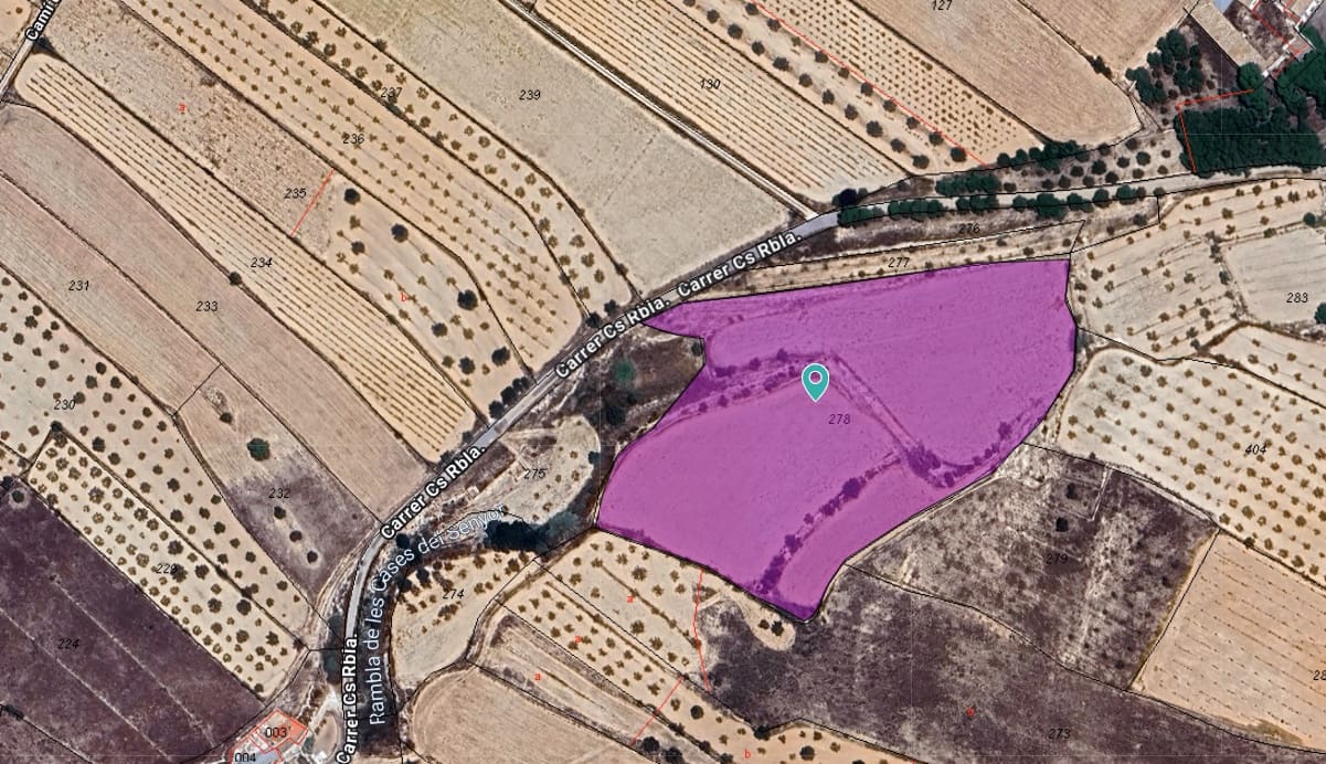 Terreno/Finca Rústica en Casas del Senor en venta - 29.995 € (Ref: 9860777)