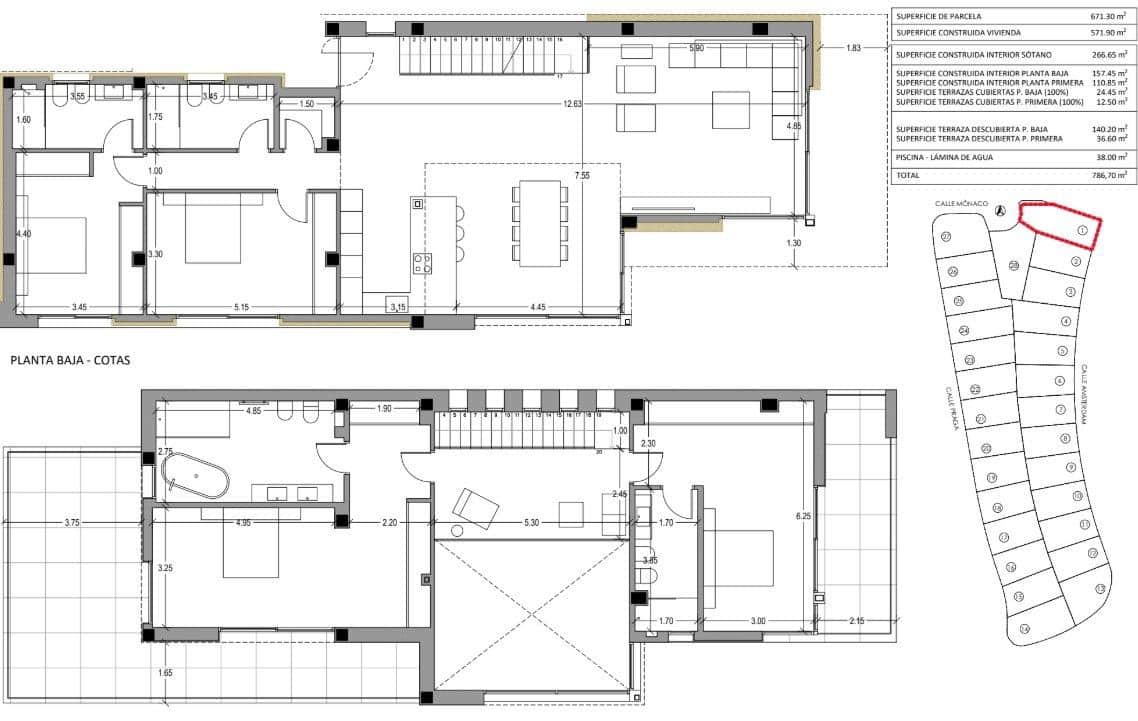4 soveværelse Villa til salg i Finestrat med swimmingpool garage - € 2.195.000 (Ref: 9901327)
