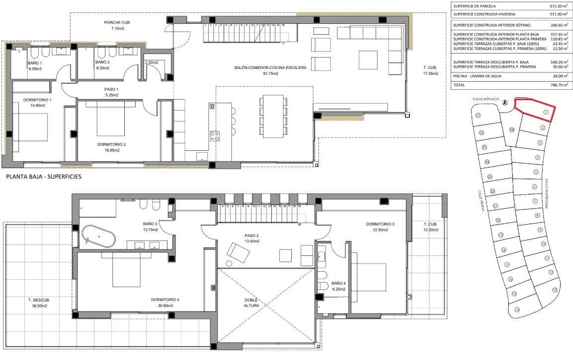 4 soveværelse Villa til salg i Finestrat med swimmingpool garage - € 2.195.000 (Ref: 9901327)