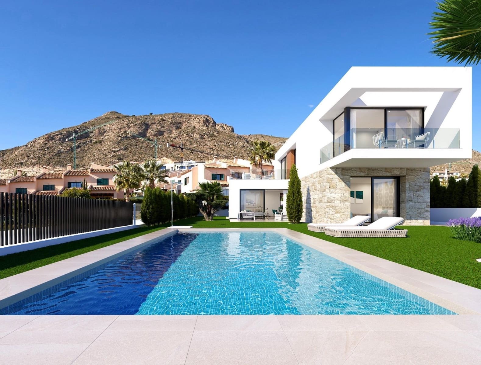 4 soveværelse Villa til salg i Finestrat med swimmingpool garage - € 2.195.000 (Ref: 9901327)