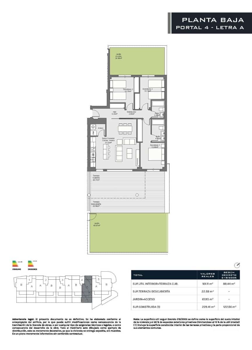 3 soverom Leilighet til salgs i Torremolinos med svømmebasseng garasje - € 695 000 (Ref: 9918593)