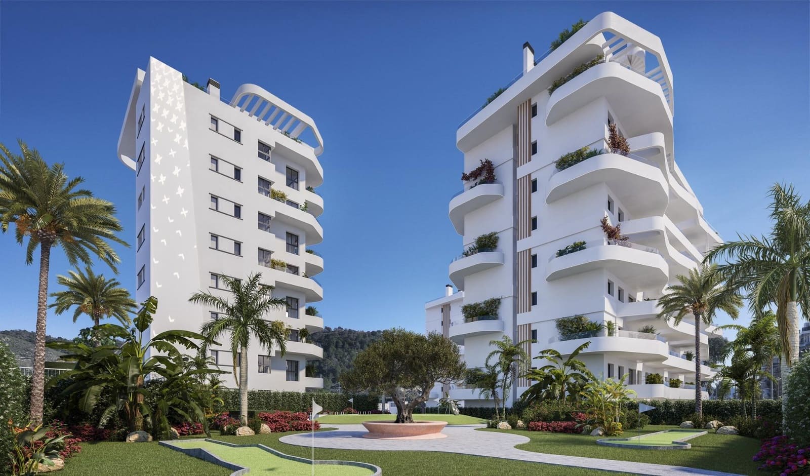 1 soveværelse Lejlighed til salg i La Villajoyosa / Vila Joiosa med swimmingpool garage - € 339.000 (Ref: 9975921)