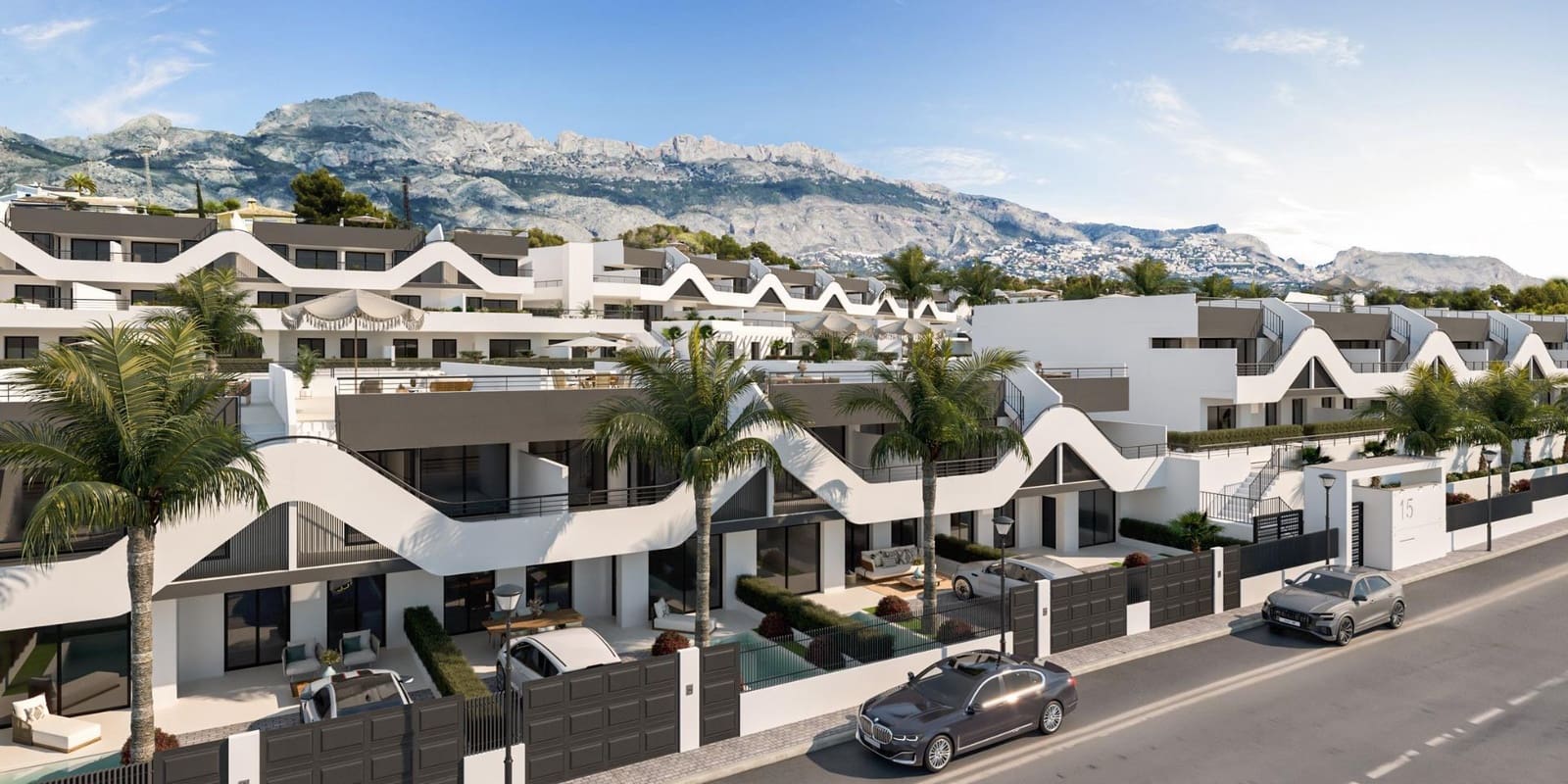 2 sypialnia Apartament na sprzedaż w Alfaz del Pi / L'Alfas del Pi z basenem garażem - 304 000 € (Ref: 9975938)