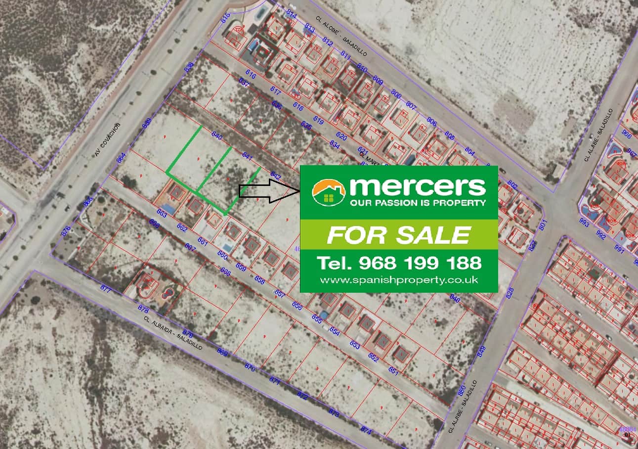 Grunde uden byggetilladelser til salg i Mazarron - € 24.000 (Ref: 6810604)