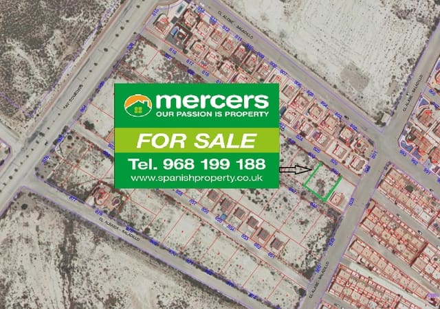 Mark till salu i Camposol, Mazarrón - 29 000 € (Ref: 6810605)