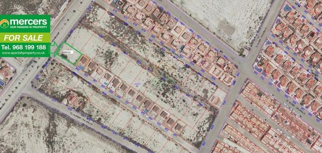 Mark till salu i Camposol, Mazarrón - 39 900 € (Ref: 7158520)