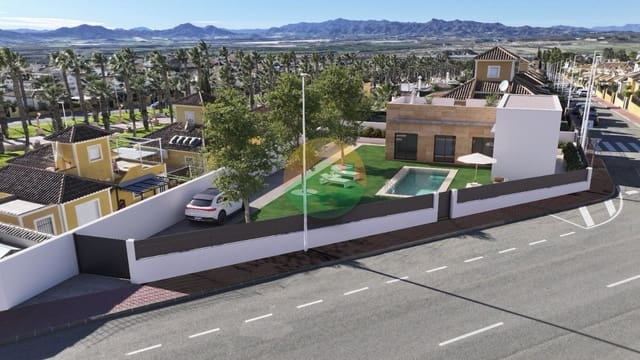 3 sypialnia Willa na sprzedaż w Mazarrón ciudad, Mazarrón z basenem - 339 000 € (Ref: 8754666)