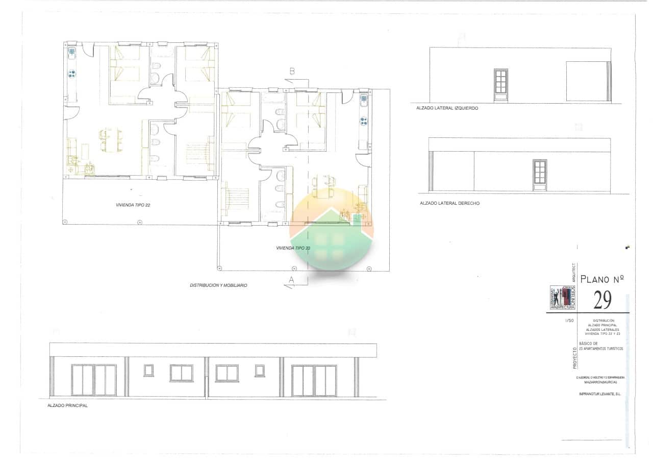 3 soveværelse Semi-Rækkehus til salg i Camposol - € 199.000 (Ref: 8927949)