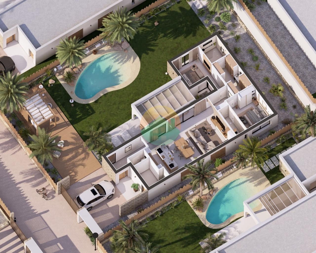 2 Zimmer Villa zu verkaufen in Banos y Mendigo mit Pool - 403.000 € (Ref: 8989812)