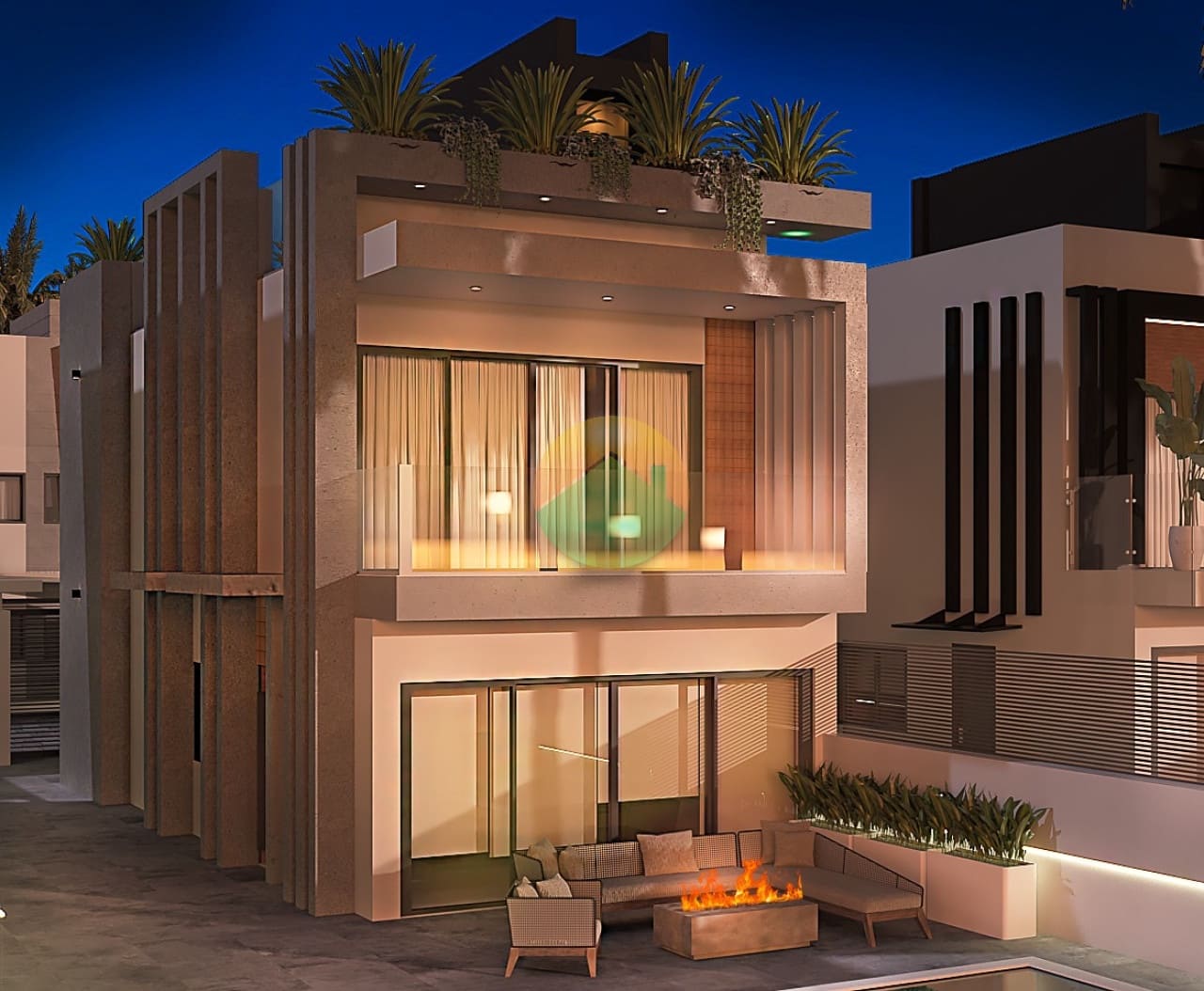 3 soveværelse Villa til salg i Puerto de Mazarron med swimmingpool - € 810.000 (Ref: 9074292)