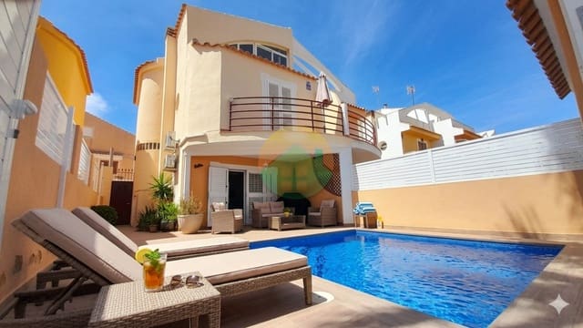 4 quarto Moradia em Banda para venda em Playa Grande - Castellar, Mazarrón com piscina - 287 000 € (Ref: 9834535)