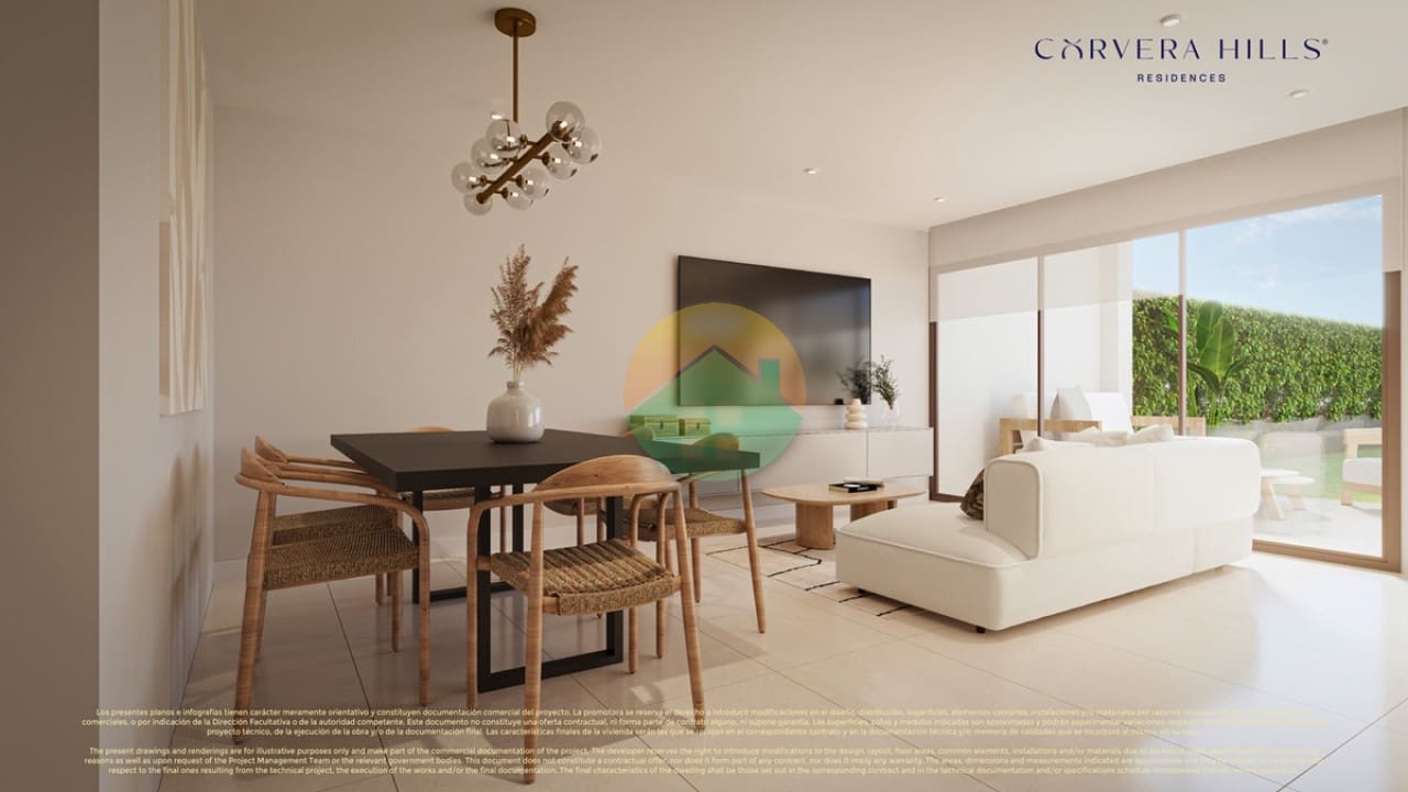 Pareado de 3 habitaciones en Corvera en venta con piscina - 369.000 € (Ref: 9898442)