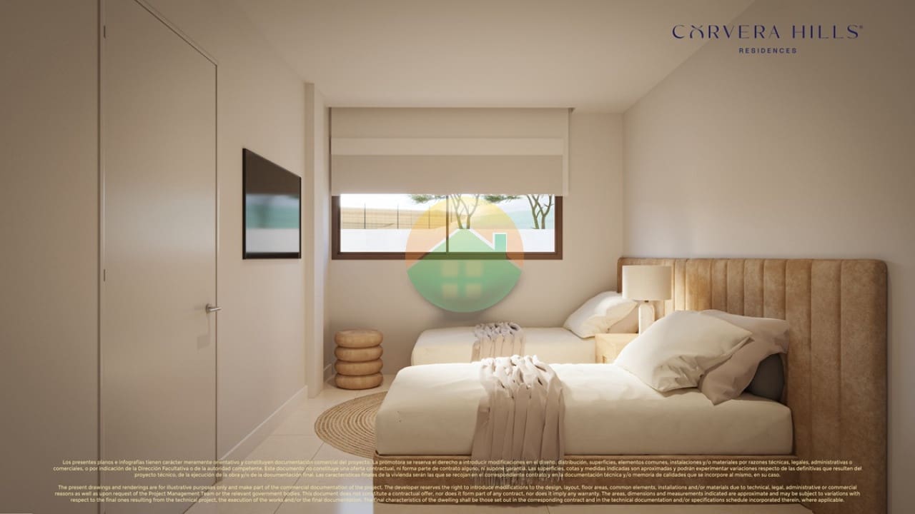 Pareado de 3 habitaciones en Corvera en venta con piscina - 369.000 € (Ref: 9898442)