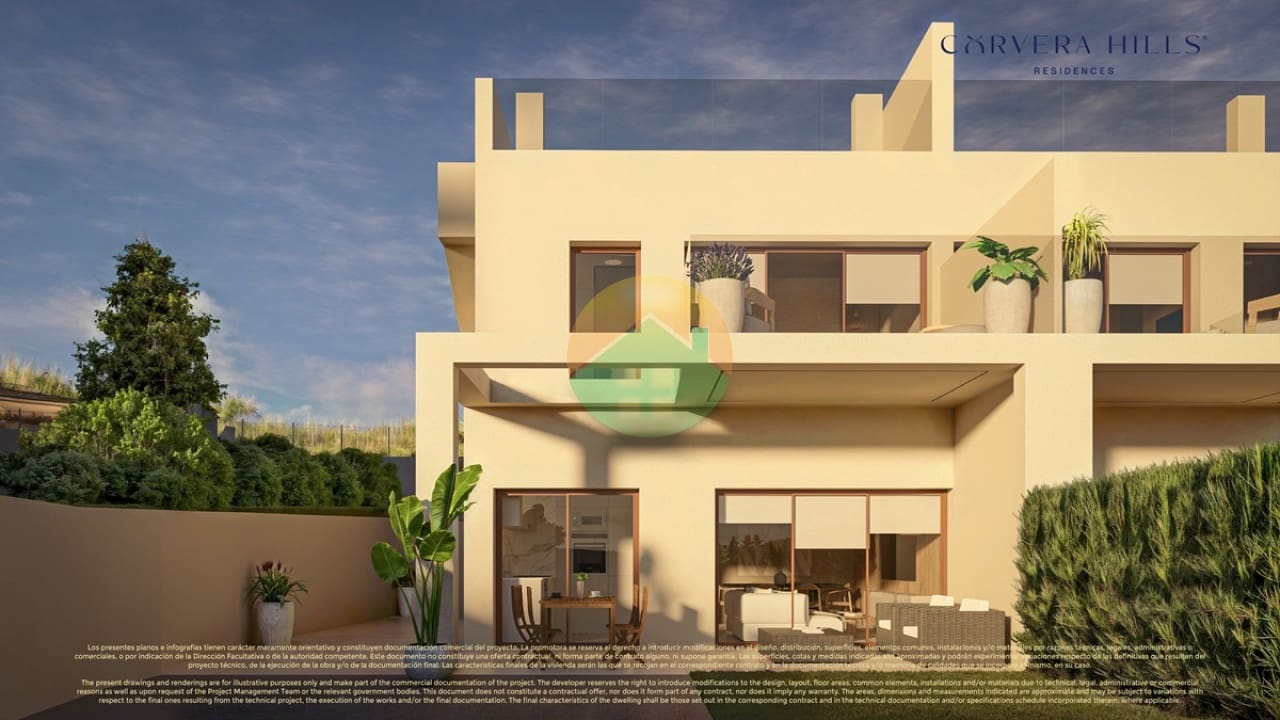 Pareado de 3 habitaciones en Corvera en venta con piscina - 369.000 € (Ref: 9898442)
