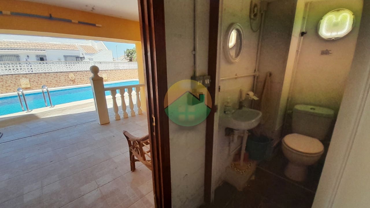3 Zimmer Villa zu verkaufen in Camposol mit Pool - 214.995 € (Ref: 9950597)