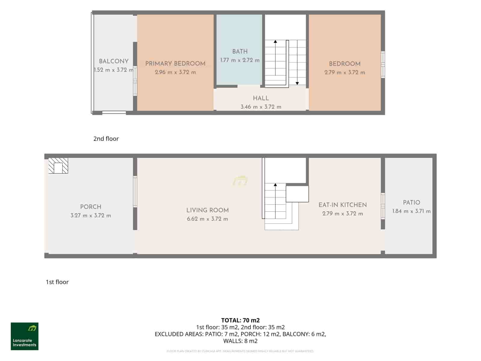 2 chambre Villa/Maison à vendre à Puerto del Carmen avec piscine - 395 000 € (Ref: 10002567)