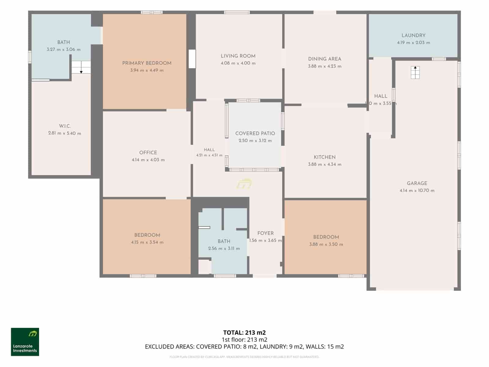 3 quarto Moradia para venda em Tinajo com garagem - 580 000 € (Ref: 10010232)