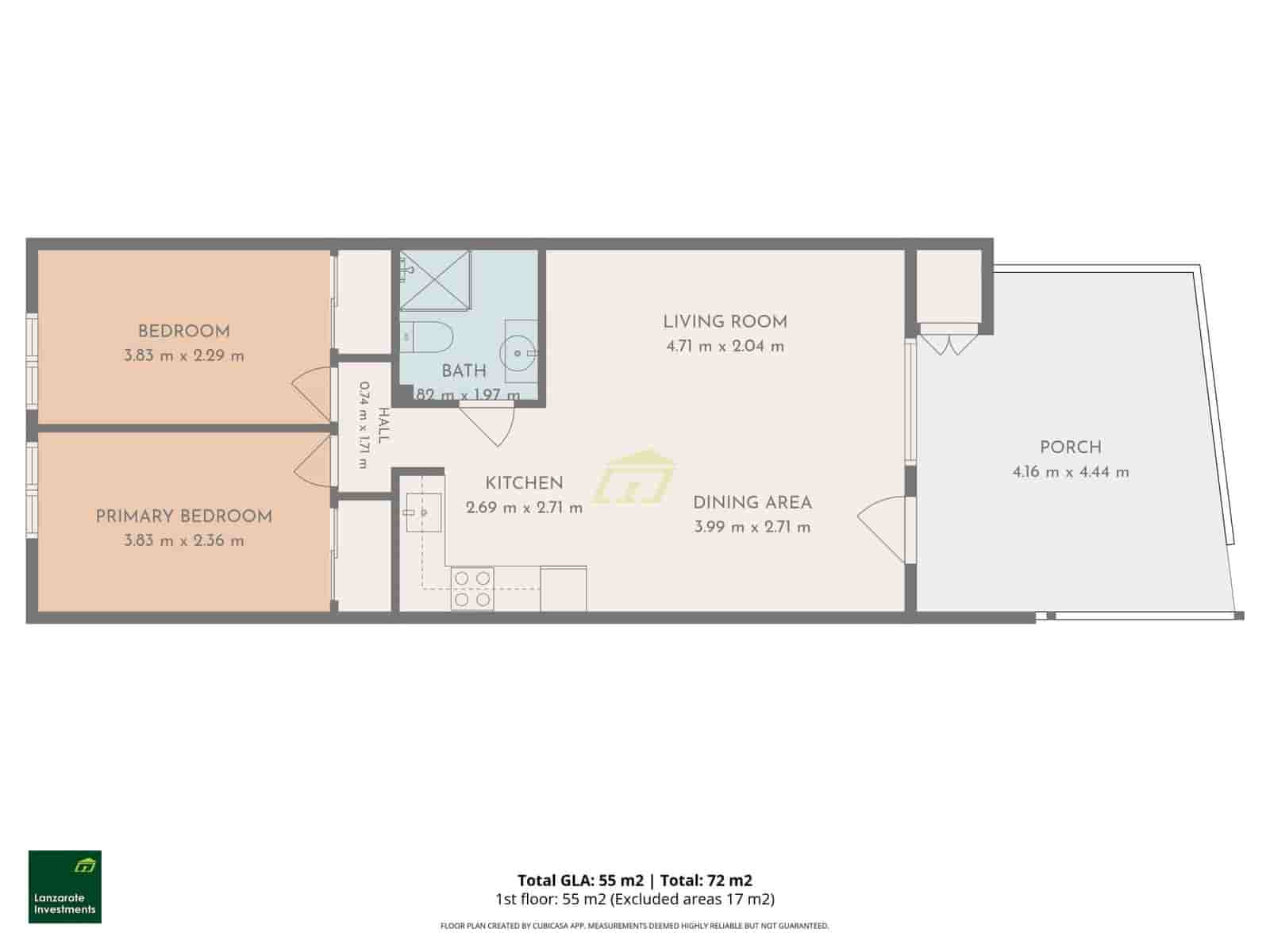 2 bedroom Apartment for sale in Puerto del Carmen with pool - € 265,000 (Ref: 10036315)