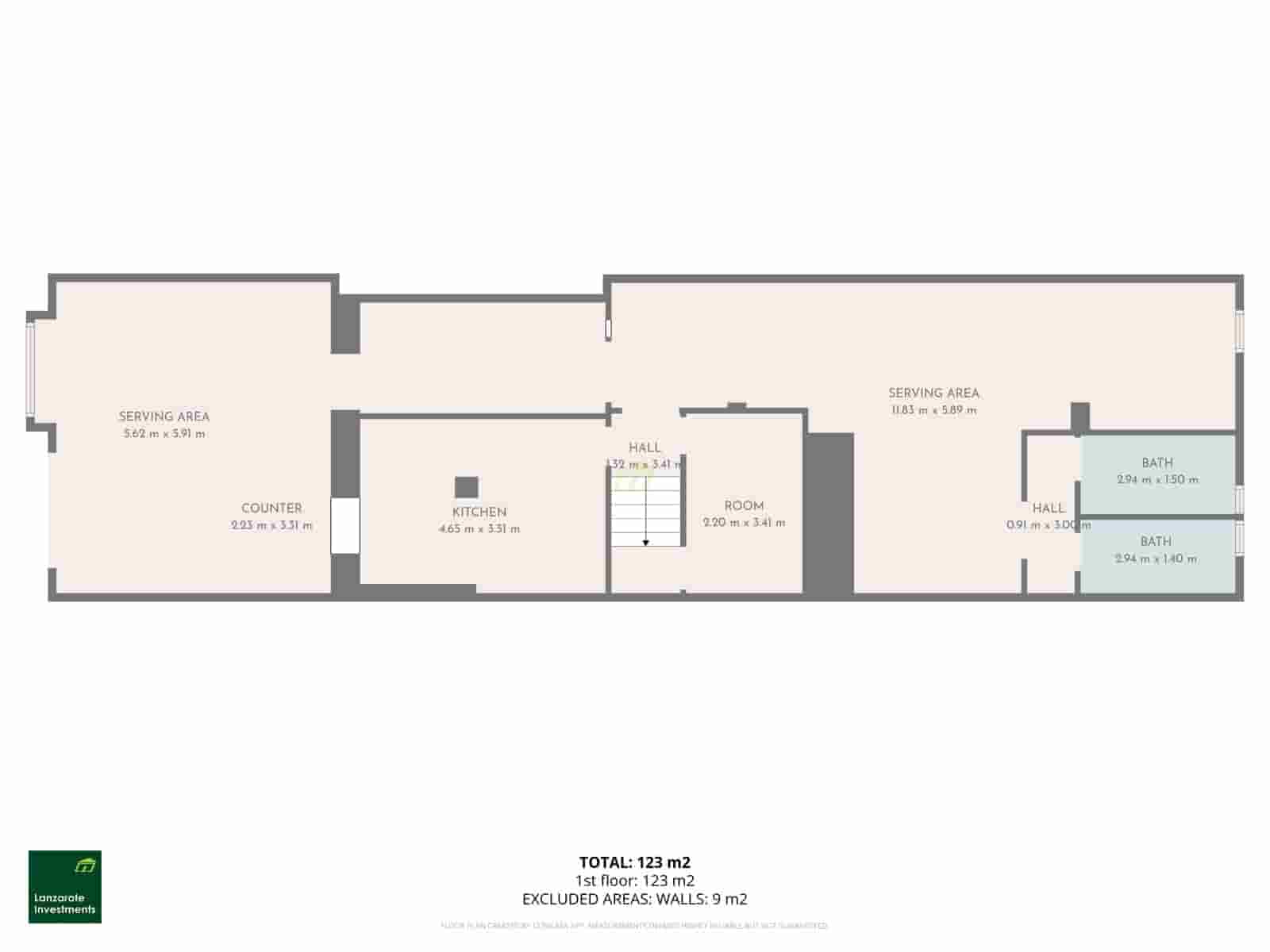 2 quarto Comercial para venda em Teguise - 490 000 € (Ref: 10115433)