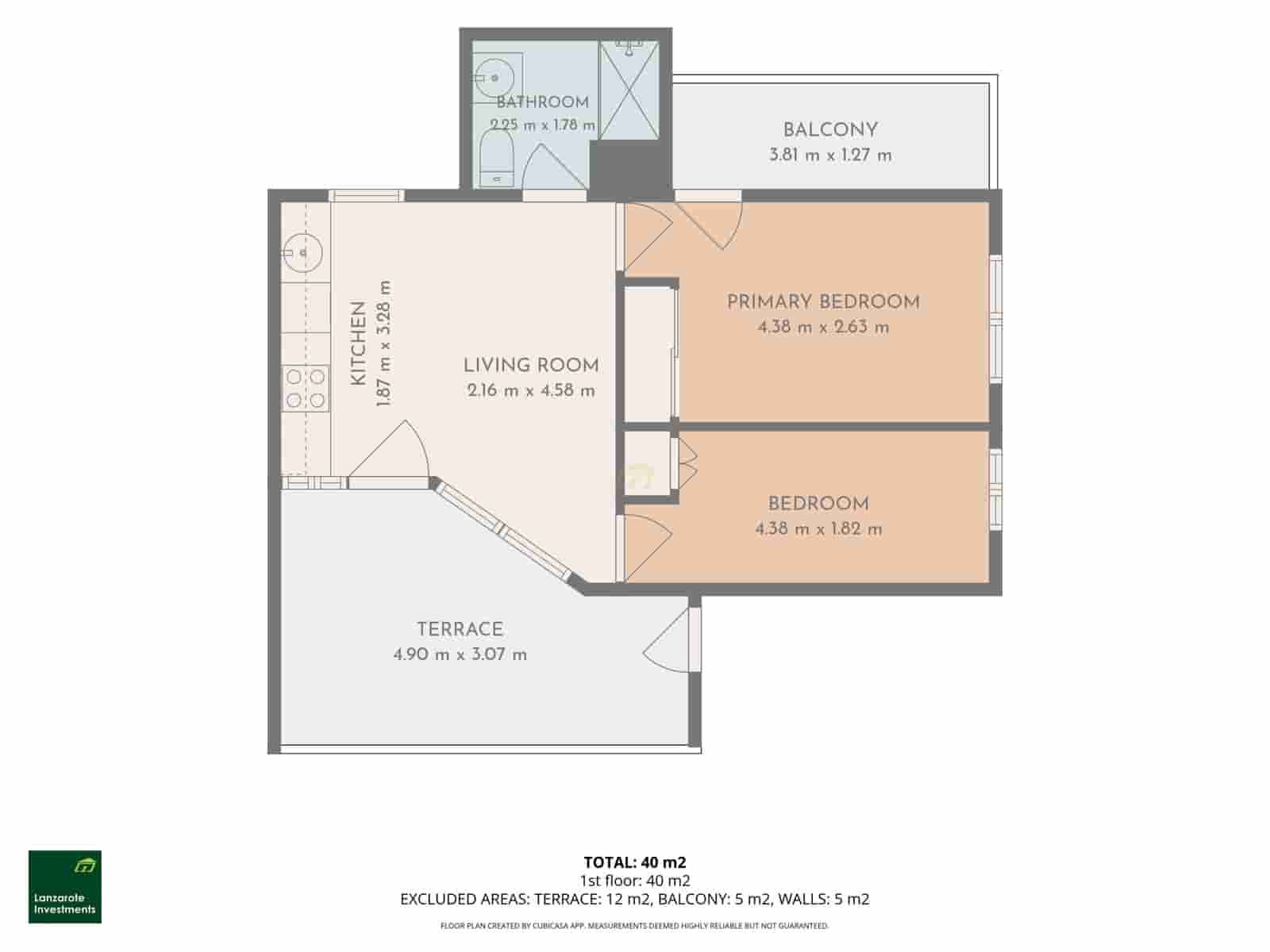 2 quarto Apartamento para venda em Puerto del Carmen com piscina - 269 000 € (Ref: 10148271)
