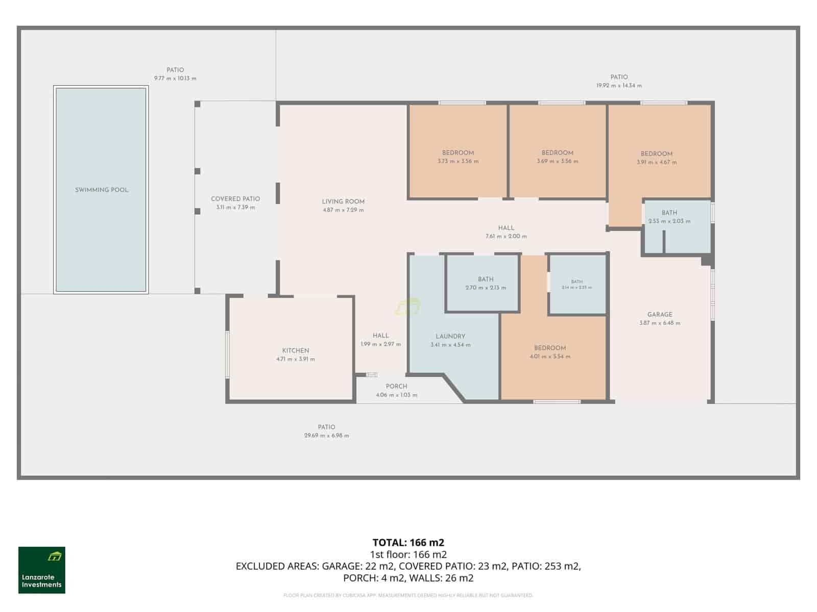 4 soverom Villa til salgs i Puerto Calero med svømmebasseng garasje - € 1 200 000 (Ref: 10166015)