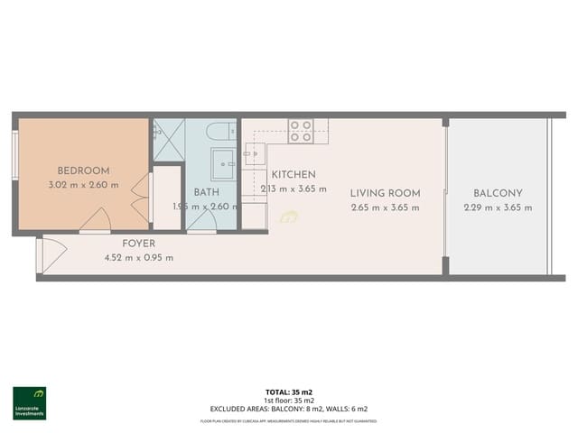 1 sovrum Lägenhet till salu i Puerto del Carmen, Tías med pool - 229 000 € (Ref: 10166017)