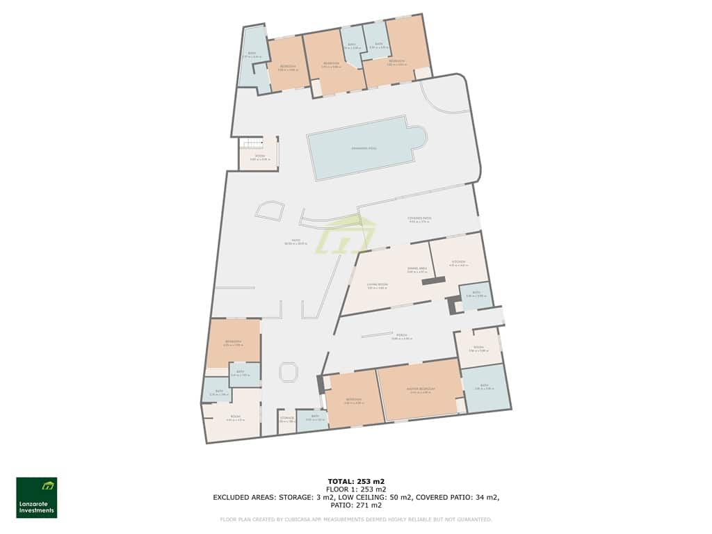 8 soveværelse Rækkehus til salg i Guime med swimmingpool - € 843.000 (Ref: 8613541)
