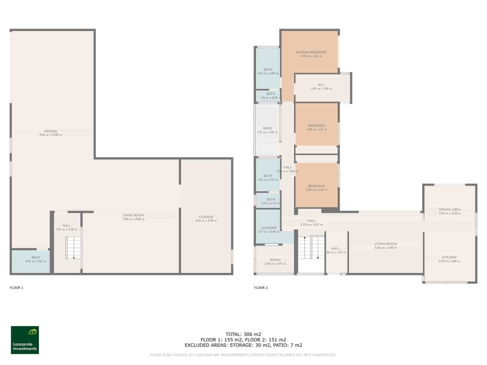 3 soveværelse Villa til salg i Costa Teguise med swimmingpool garage - € 995.000 (Ref: 8887095)