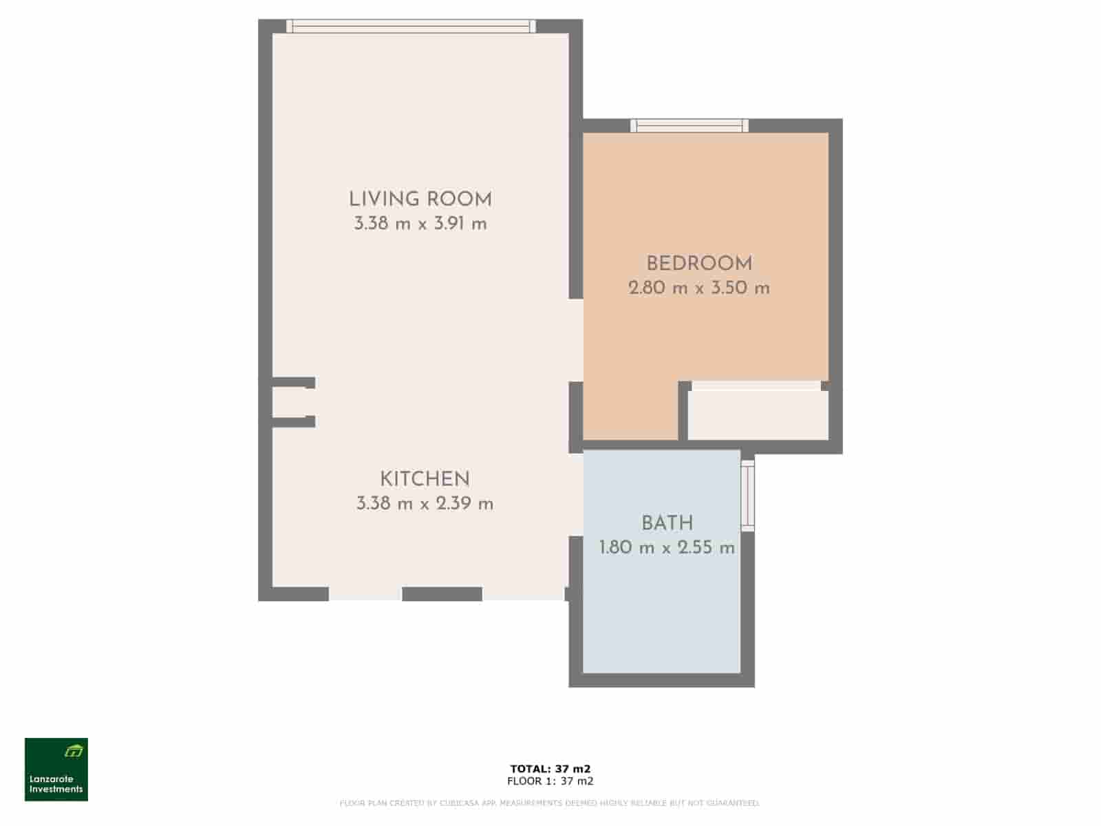 1 bedroom Bungalow for sale in Playa Blanca with pool garage - € 200,000 (Ref: 9001831)