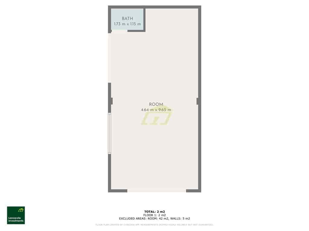 Kommersiell til salgs i Puerto del Carmen - € 195 000 (Ref: 9025345)