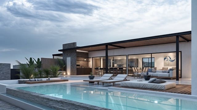 5 soverom Villa til salgs i Puerto Calero, Yaiza med svømmebasseng garasje - € 1 890 000 (Ref: 9127750)