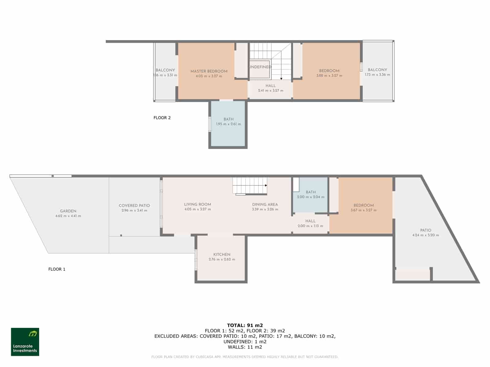 3 soveværelse Rækkehus til salg i Playa Blanca med swimmingpool garage - € 429.000 (Ref: 9191724)