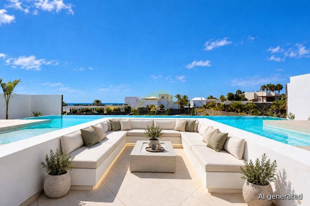 6 bedroom Villa for sale in Puerto Calero with pool garage - € 2,600,000 (Ref: 9458462)