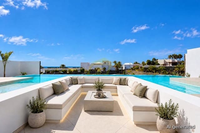 6 soverom Villa til salgs i Puerto Calero, Yaiza med svømmebasseng garasje - € 2 600 000 (Ref: 9458462)