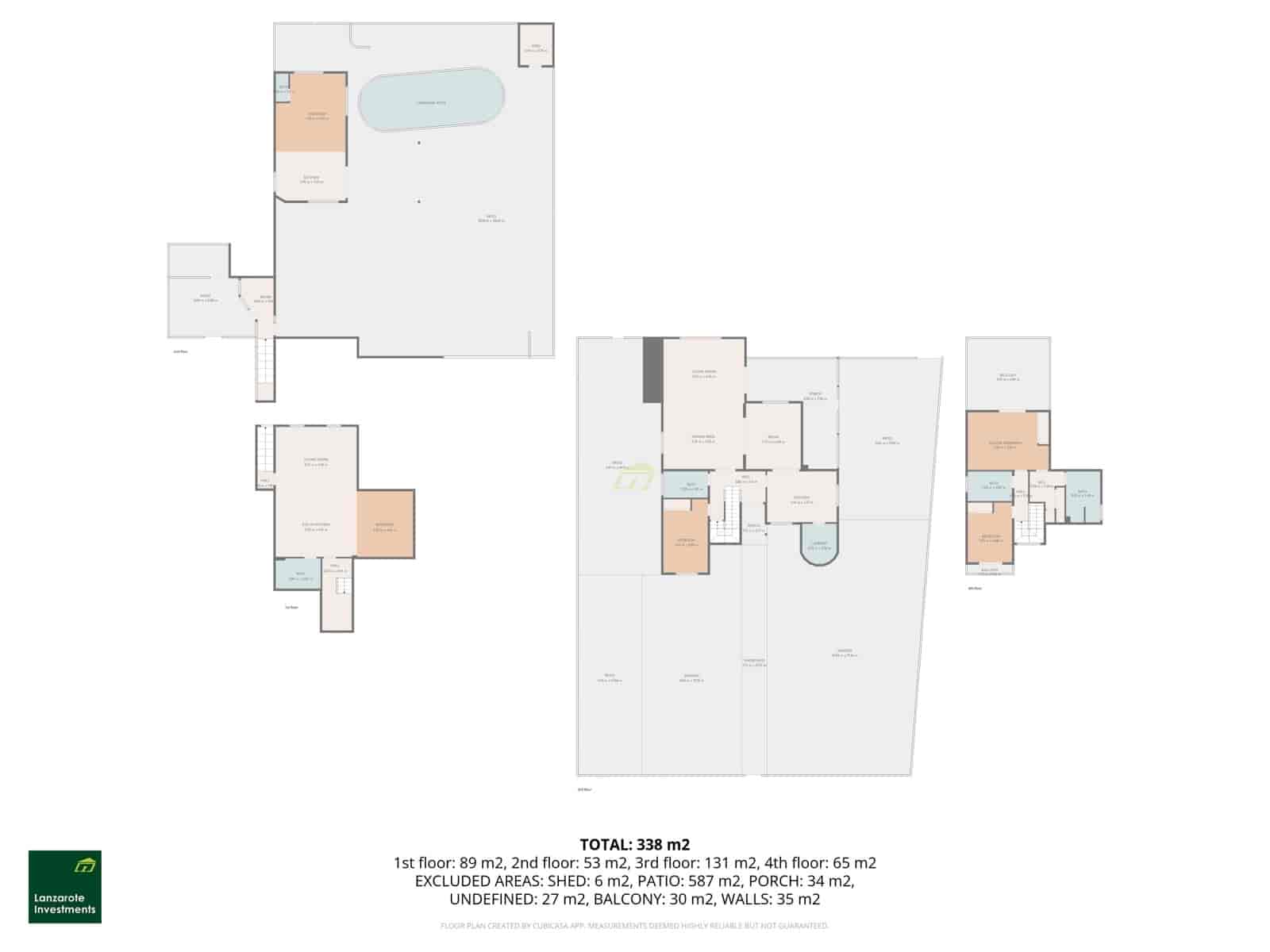 5 chambre Villa/Maison à vendre à Costa Teguise avec piscine - 785 000 € (Ref: 9458463)