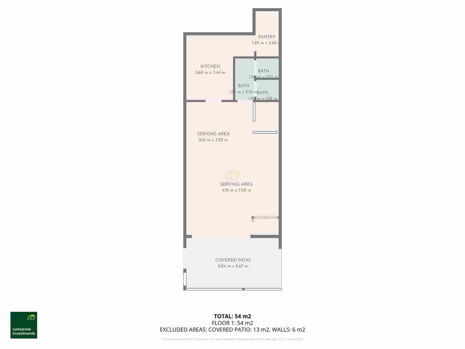 Kommersiell till salu i Puerto del Carmen - 60 000 € (Ref: 9458466)