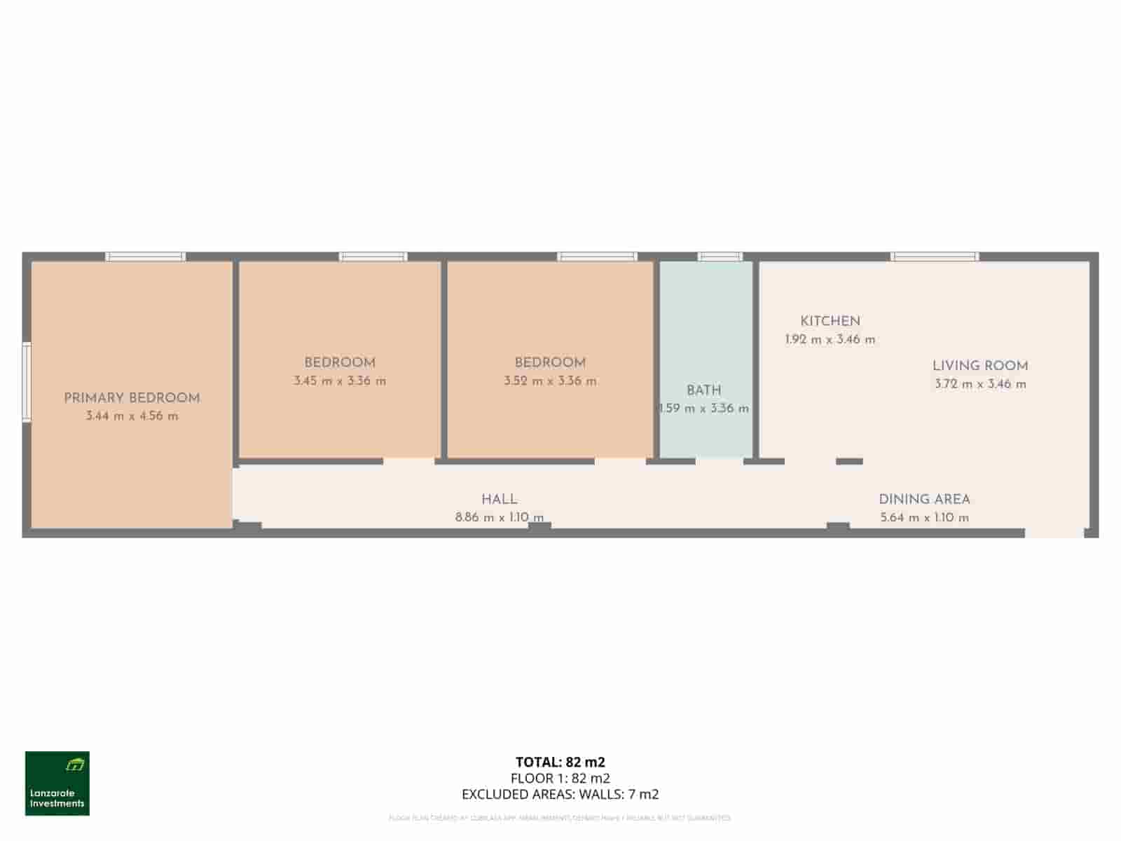 3 soverom Leilighet til salgs i Tias - € 265 000 (Ref: 9458468)