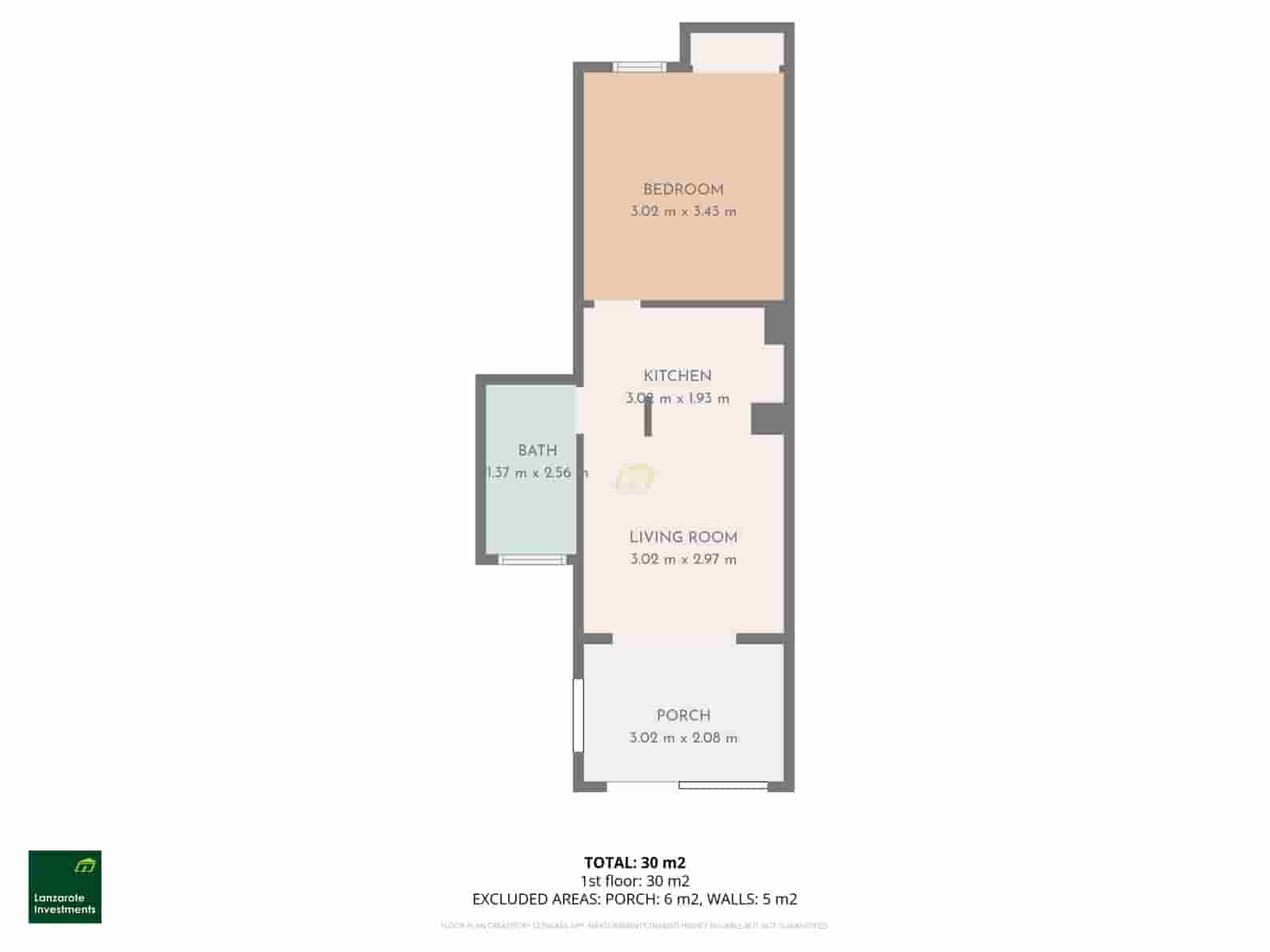 1 soveværelse Lejlighed til salg i Matagorda med swimmingpool - € 209.000 (Ref: 9458476)