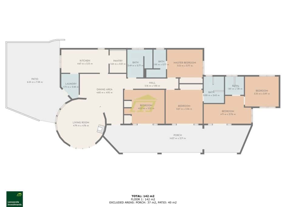 4 camera da letto Villa in vendita in Nazaret con piscina - 590.000 € (Rif: 9458514)