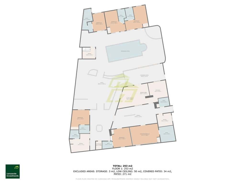 8 sypialnia Willa na sprzedaż w Guime z basenem - 843 000 € (Ref: 9458525)