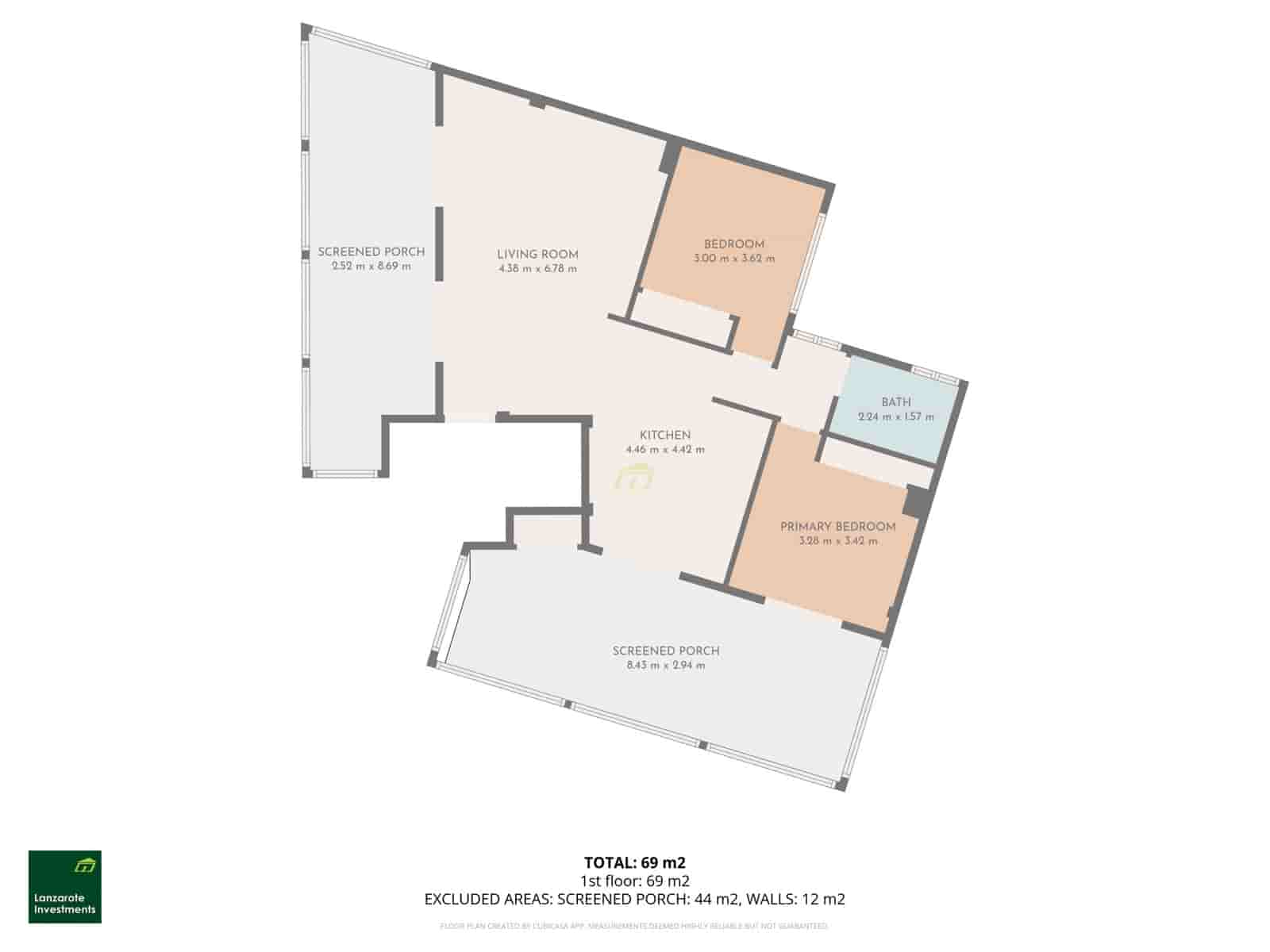 2 bedroom Apartment for sale in Arrecife - € 380,000 (Ref: 9480914)