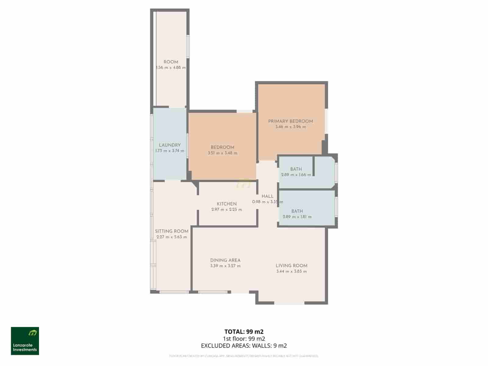 2 soverom Villa til salgs i Tias med svømmebasseng - € 475 000 (Ref: 9567964)