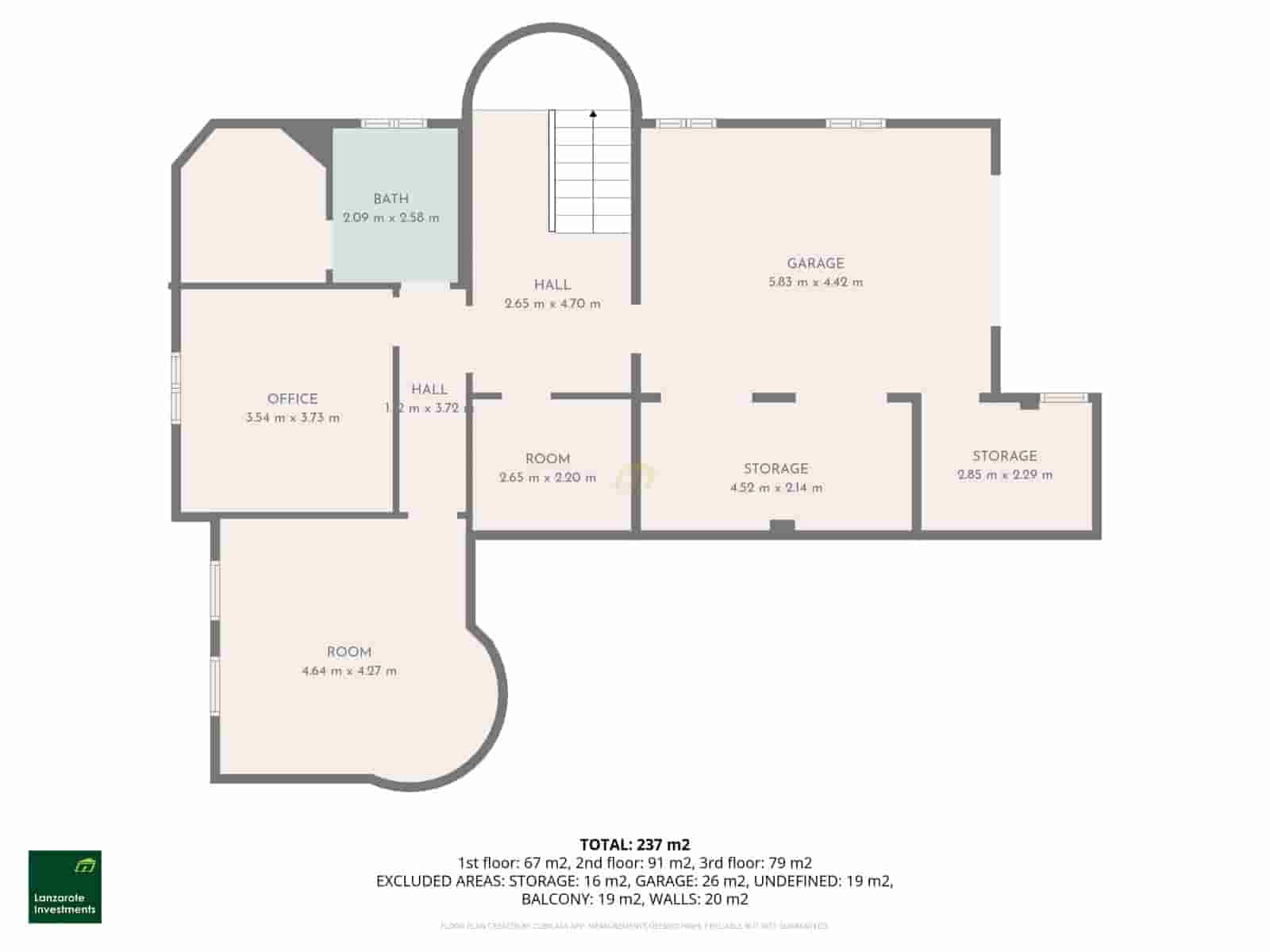 5 soveværelse Villa til salg i Costa Teguise med swimmingpool - € 950.000 (Ref: 9604550)